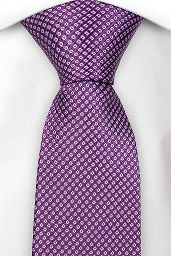 Notch Hamza purple tie
